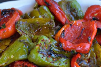 Crispy & Vibrant: Air Fryer Mediterranean Roasted Peppers