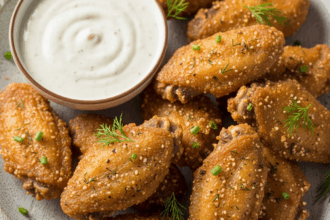 Tempting Crispy Ranch Seasoned Wings