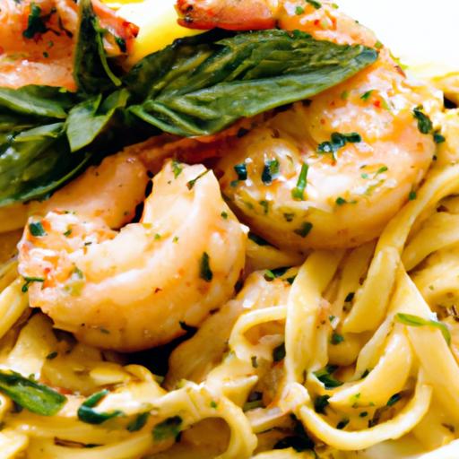 zesty lemon Garlic shrimp Pasta: A Fresh Pasta Delight