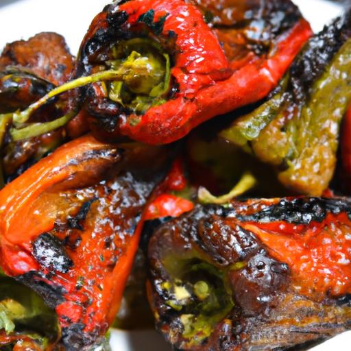 Crispy &‌ Vibrant: Air⁤ Fryer Mediterranean Roasted Peppers