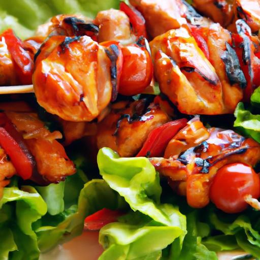 Bite-Sized Grilled Chicken Skewers: Perfect Snack Picks