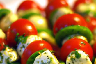 Bright Bites: Easy & Fresh Simple Caprese Skewers Recipe