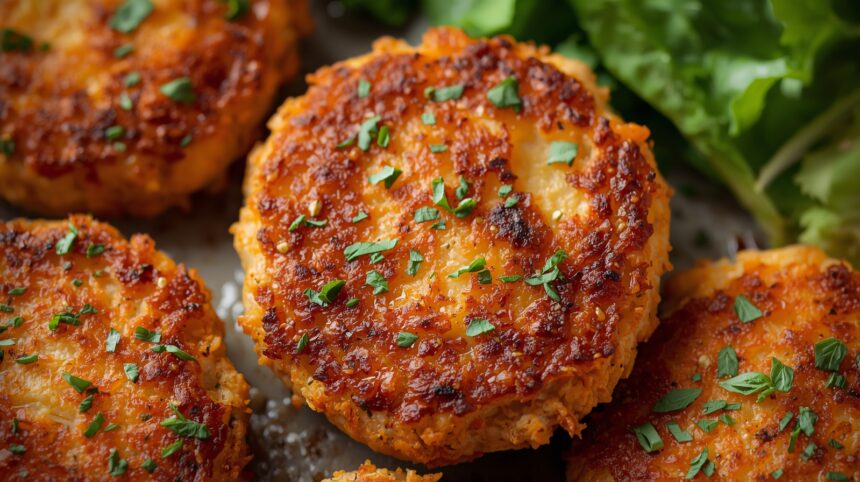 Crispy Baked Salmon Patties