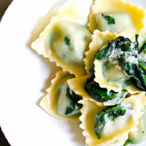 Delightful Spinach and ricotta Ravioli: ⁣A Flavorful Journey