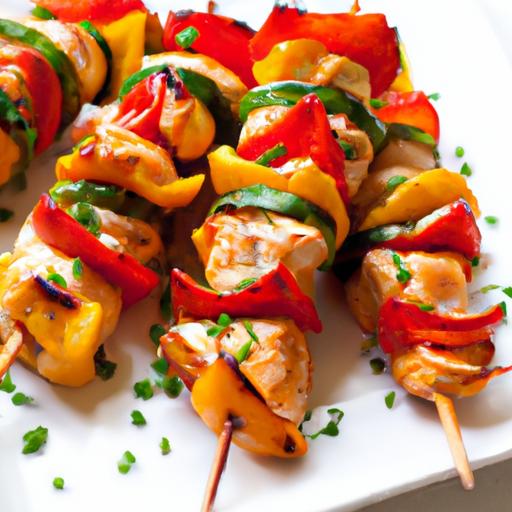 bite-Sized Grilled Chicken Skewers: Perfect Snack Picks