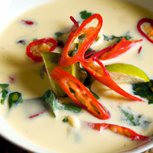 Fiery Flavors: Exploring Spicy Thai ⁢coconut⁢ Soup ⁢Delights