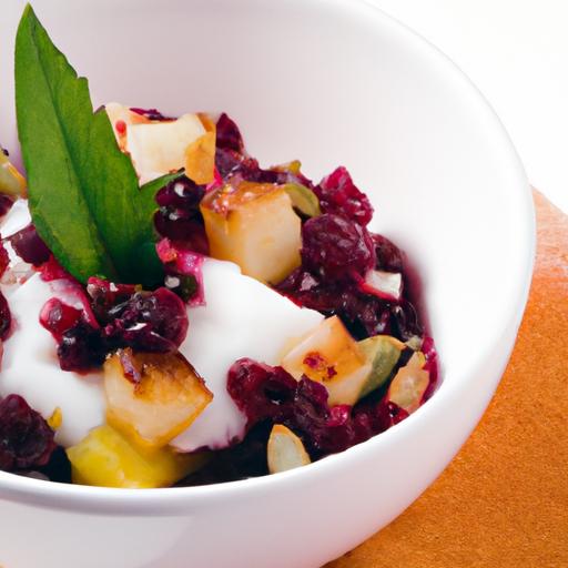 sweet Harmony: ​The ⁣Cottage ​Cheese & Peach bowl Delight