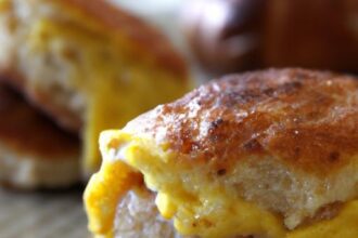 Hearty Sausage Egg & Cheese Muffins: Nutritious Breakfast Bliss