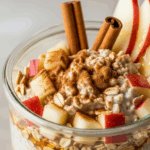 Healthy Apple Cinnamon Overnight Oats