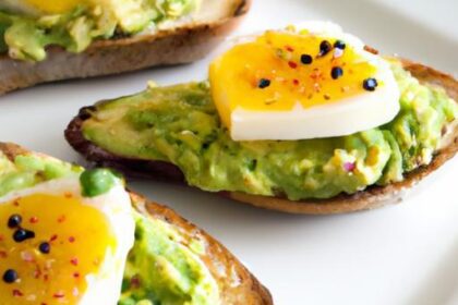 Tiny Toast Triumphs: Avocado and Egg Bites to Savor