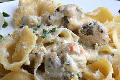 Creamy Chicken Tortellini Alfredo: A Decadent Delight