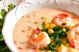 Creamy Shrimp and Corn Chowder: A Coastal Comfort Classic