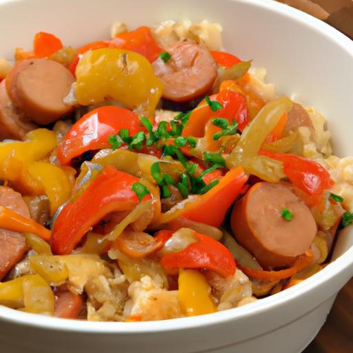 Flavor-Packed Cajun Sausage & Rice Skillet: Quick One-Pan Meal