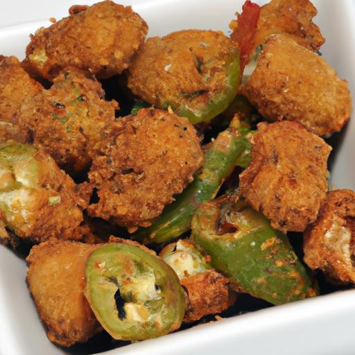 Crispy Air Fryer Jalapeño Cheese Bites: Spicy & Easy Snacks