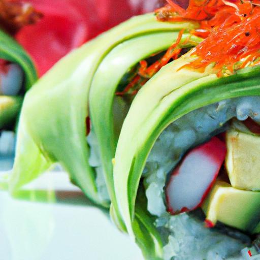 Fresh & Flavorful: The Art of the Avocado Cucumber Roll