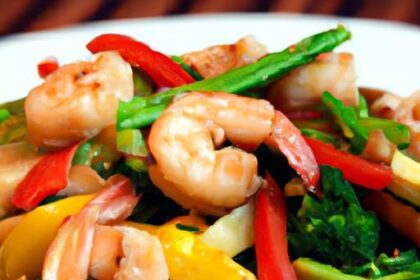 Sizzling Shrimp & Veggie Stir-Fry: Quick Flavor Boost