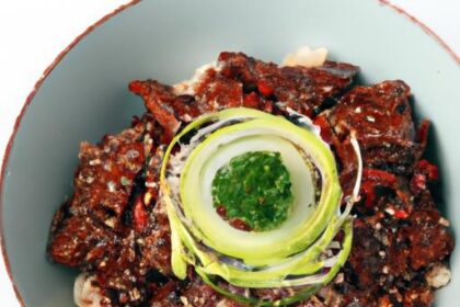 Savor Korean Beef Bowls Paired with Nutty Sesame Rice Delight