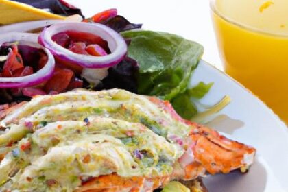 Savor Summer: Grilled Salmon Paired with Zesty Avocado Salsa