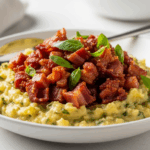 Spicy Hot Honey Beaf Bacon Mash