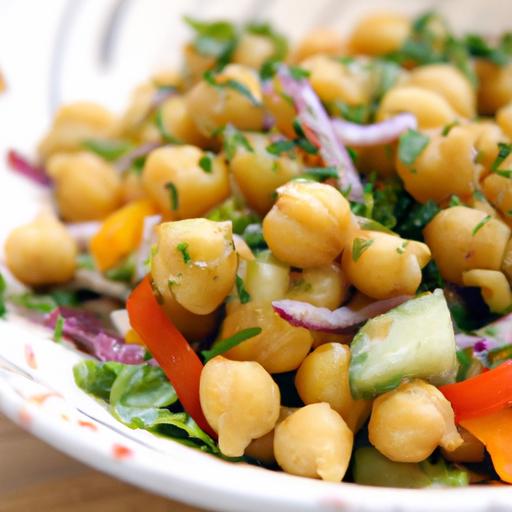 Chickpea Salad​ Wonders: Healthy, Flavorful, and Easy!