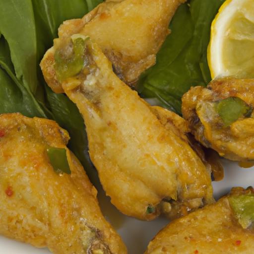 Zesty Baked Lemon Pepper Chicken Wings: A Crispy Delight