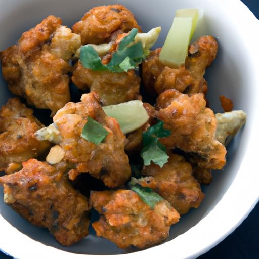 Crispy Air Fryer Vegan Buffalo Cauliflower Wings Recipe