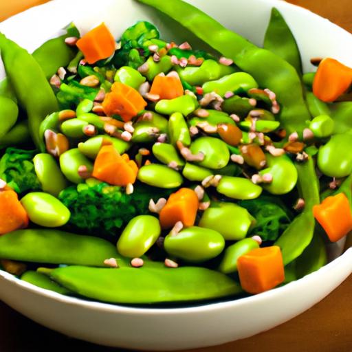 Energize Mornings: Edamame‍ & Veggie⁣ Breakfast bowl Bliss