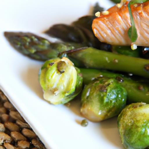 Savor Summer Flavors: Grilled Salmon & Roasted Brussels Sprouts