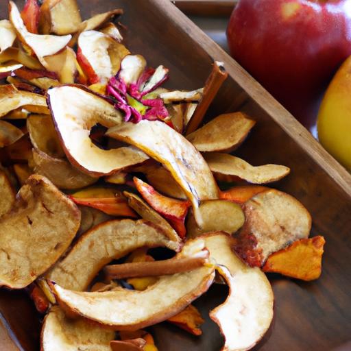 Crispy Apple Chips with Cinnamon: A Tasty, Healthy snack