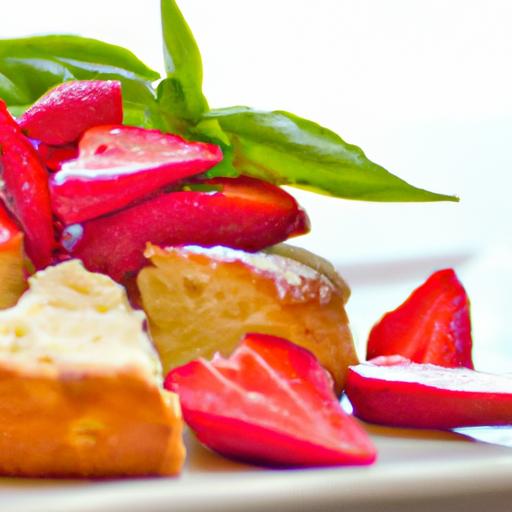 Sweet Harmony: ‍Crafting the Perfect Strawberry Basil Shortcake