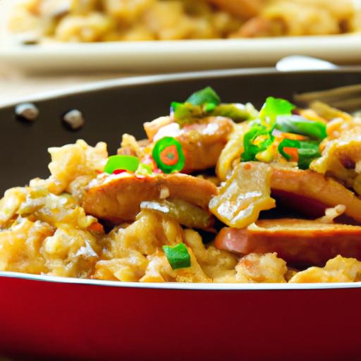 Flavor-Packed Cajun Sausage & Rice Skillet: Quick One-Pan Meal