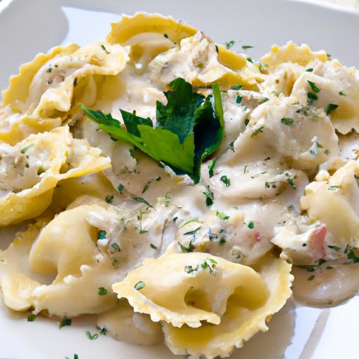 Creamy Chicken Tortellini Alfredo: A Decadent Delight