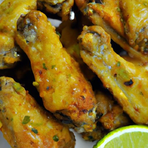 Zesty Baked Lemon Pepper Chicken Wings: A Flavorful delight