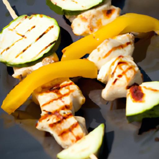 Perfectly Portable: Snack-Size Grilled Chicken Skewers ‍Delight
