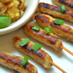 Savory Chicken Sausage Bites with Zesty Dijon Mustard Twist
