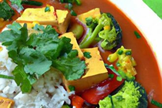 Power-Packed Veggie & Tofu Curry: Protein in Every Bite