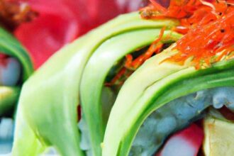 Fresh & Flavorful: The Art of the Avocado Cucumber Roll