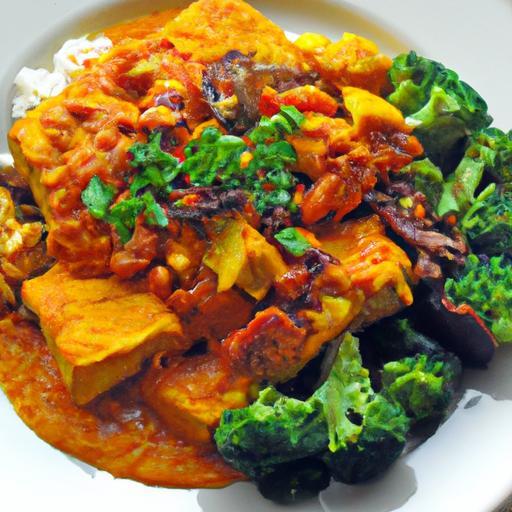 Power-Packed Veggie & Tofu Curry: Protein-Rich Delight
