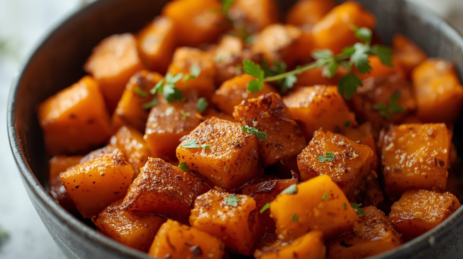 Sweet Potatoes with Maple & Cinnamon
