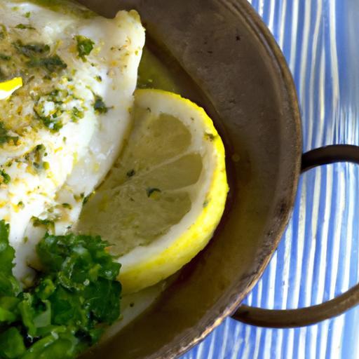 Zesty Baked Cod with Lemon & Garlic: A Flavorful Delight