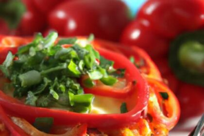 Savory Roasted Red Pepper & Mozzarella Stuffed Chicken Delight