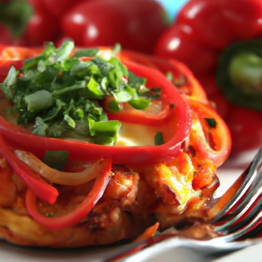 Savory Roasted Red Pepper & Mozzarella Stuffed Chicken Delight