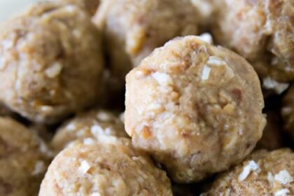 Energize Your Snack Time: Peanut Butter Oat Balls Recipe