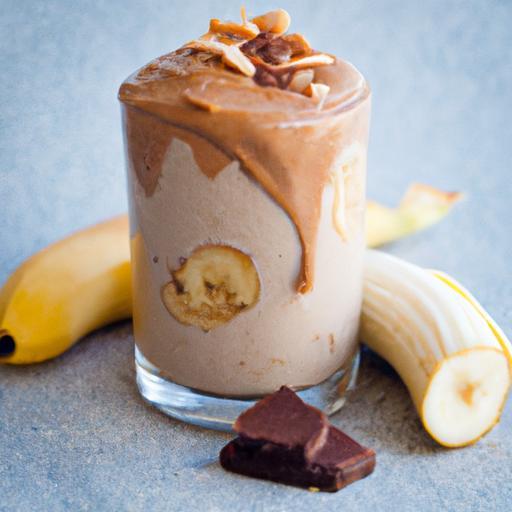 Decadent Chocolate Peanut Butter Banana Smoothie Recipe