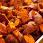 Crispy Air Fryer Korean Gochujang Sweet Potatoes Recipe