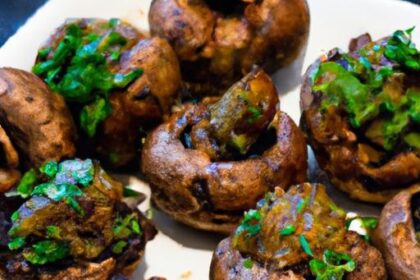 Savory Stuffed Mushrooms with Sausage: A Flavorful Bite