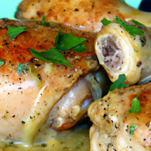 Irresistible Creamy Garlic Herb Cajun Chicken Thighs Recipe