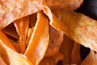 Crispy Air Fryer Sweet Potato Chips: Healthy Snack Hack