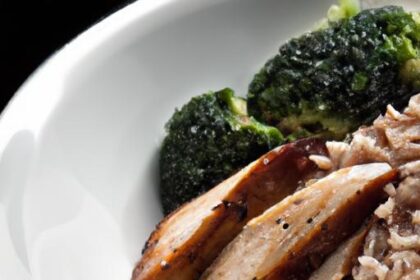 Savor Teriyaki Chicken with Nutritious Brown Rice & Broccoli