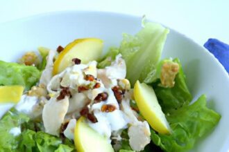 Wholesome Twist: Chicken Salad Made with Greek Yogurt